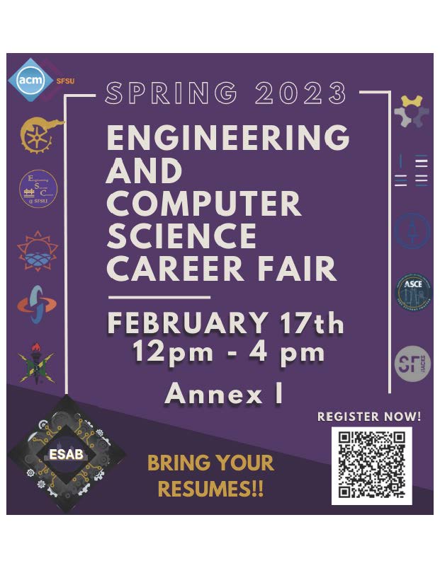 Spring 2023 Engineering & Computer Science Career Fair School of